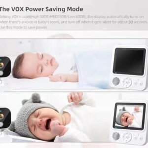 Babá Eletrônica Litex Sigma-b16 C/ Visão Noturna E Áudio Branco - Imagem 3