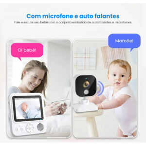 Babá Eletrônica Litex Sigma-b16 C/ Visão Noturna E Áudio Branco - Imagem 7