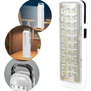 Luminária Emergência 42 Leds 21w 1200mah B-max Recarregável Branco 127/220v - Imagem 5
