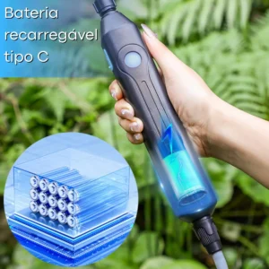 Pulverizador Elétrico Bateria Recarregável Reservatório 5l Azul - Imagem 5