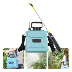 Pulverizador Elétrico Bateria Recarregável Reservatório 5l Azul - Imagem 1