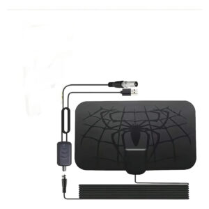 Antena Digital Interna Com Amplificador Sinal Booster Flex - Imagem 3
