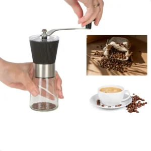 Moedor De Café Em Grãos Manual Com Mecanismo Em Cerâmica - Imagem 3
