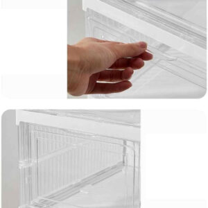 Kit 6 Caixas Organizadora Guardar Sapato Tênis Sapateira - Imagem 9