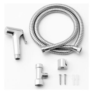 Ducha Higiênica Chuveirinho De Banheiro Aço Inox 120cm - Imagem 1