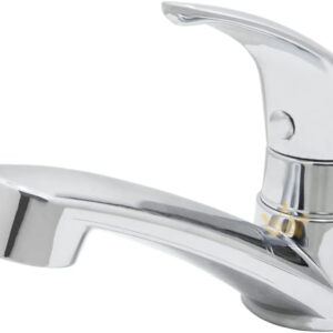 Torneira Banheiro Lavabo Metal 1/4 De Volta Bancada Pia - Imagem 1