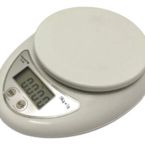 Balança Digital Alimento Com Bandeja Até 5kg Branca Capacidade Máxima 5 Kg Cor Branco - Imagem 6