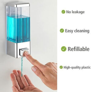 Dispenser De Parede Para Sabonete Líquido 350mL - Imagem 6