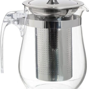 Chaleira De Vidro Com Infusor De Cha Bule Jarra 500ml Vidro - Imagem 6