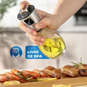 Spray Borrifador Pulverizador De Azeite Culinário 200 Ml Para Cozinha, Sua Comida Com Um Toque Especial - Imagem 4