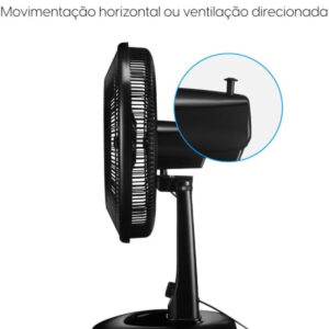 Ventilador de Mesa Elgin Breeze Air Preto 40cm 7 Pás 127v - Imagem 4