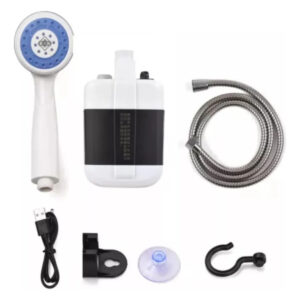 Chuveiro Portatil Recarregavel Camping Ducha A Prova D’agua - Imagem 3