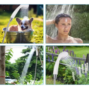 Chuveiro Portatil Recarregavel Camping Ducha A Prova D’agua - Imagem 9