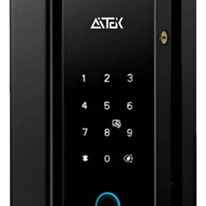 Fechadura Digital Biométrica Sigma FE20 AITEK Preto Porta de Vidro - Imagem 4