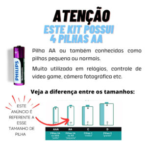 Carregador De Pilha Recarrecavel + 4 Pilhas Xbox Microfone - Imagem 7