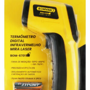 Termômetro Laser Infravermelho Digital Profissional Bomvink - Imagem 7