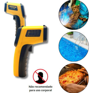 Termômetro Laser Infravermelho Digital Profissional Bomvink - Imagem 6
