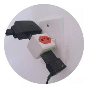 Cubos Benjamin Adaptador De Tomada 10a 20a 4 Entradas - Imagem 2