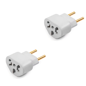 Adaptador De Tomada Benjamin Bob Love Pino Chato 10a/20a Pino Maciço Universal - Imagem 5