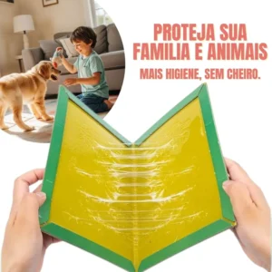 Ratoeiras Adesivas Cola Pega Rato Pragas - Imagem 1