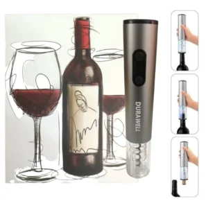 Kit Abridor Vinho Automático À PILHA Com Acessórios - Imagem 1