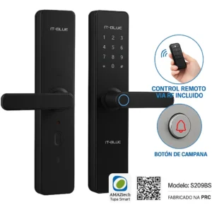 Fechadura Digital Para Porta Com Senha E Biometria - Imagem 1