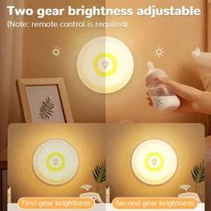 3 Luminárias Lâmpada Led Spot Sem Fio Portátil Controle Remoto - Imagem 12