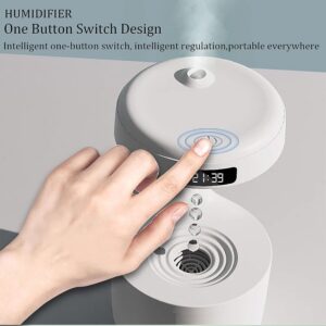 Umidificador Difusor De Ar Água Anti-gravidade 800ml - Imagem 4