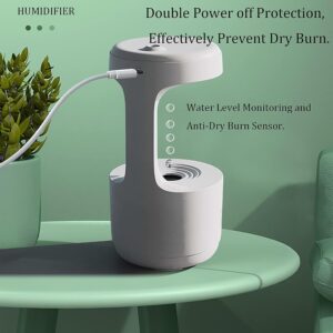 Umidificador Difusor De Ar Água Anti-gravidade 800ml - Imagem 6