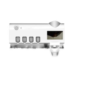 Dispenser Automático Pasta De Dente + Suporte De Escovas Uv - Imagem 5