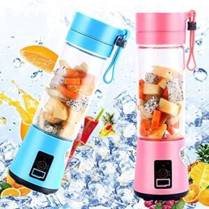 Mini Liquidificador Portátil Recarregável Mixer Usb Academia - Imagem 4