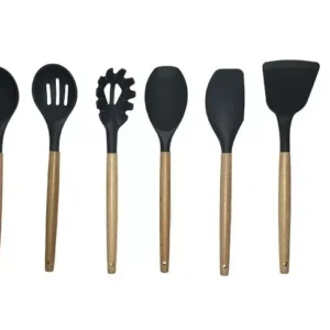 Kit Colheres Silicones 12 Peças Copo Suporte - Imagem 3