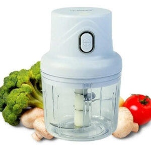 Mini Processador Moedor Elétrico Alho Cebola Sem Fio Usb - Imagem 6