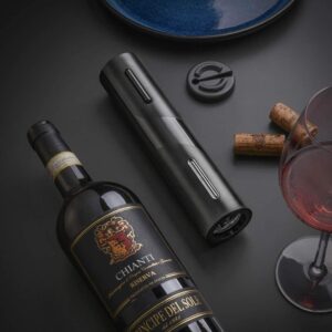Abridor De Garrafa RECARREGAVEL Saca Rolhas Vinho Elétrico - Imagem 5