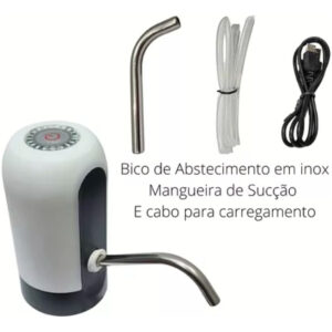 Bomba Elétrica Bebedouro Filtro P/ Garrafões Bombona D Água - Imagem 2