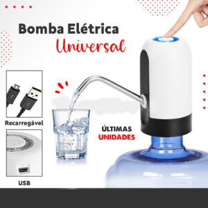 Bomba Elétrica Bebedouro Filtro P/ Garrafões Bombona D Água - Imagem 10