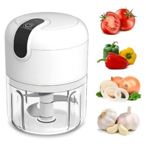 Mini Processador De Alimentos Bivolt Moedor Elétrico S/fio - Imagem 9
