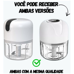 Mini Processador De Alimentos Bivolt Moedor Elétrico S/fio - Imagem 10