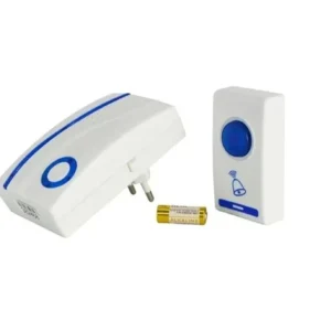 Campainha Residencial Sem Fio Wireless 50 Á 100 Metros Voltagem 110v/220v - Imagem 1