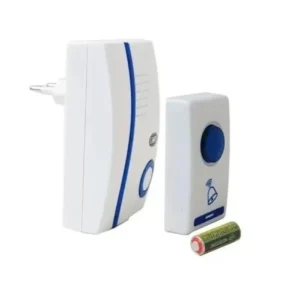 Campainha Residencial Sem Fio Wireless 50 Á 100 Metros Voltagem 110v/220v - Imagem 2