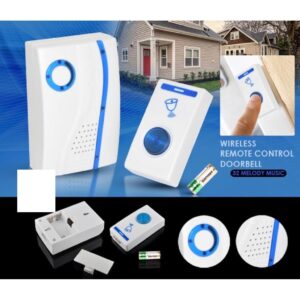 Campainha Residencial Sem Fio Wireless 50 Á 100 Metros Voltagem 110v/220v - Imagem 8
