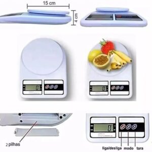 Balança Digital De Precisão Cozinha 10kg Dieta E Nutrição - Imagem 5