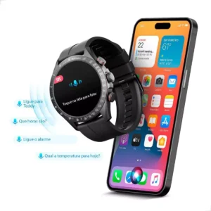 Smartwatch Haylou Solar Pro Amoled A Prova Dagua - Preto - Imagem 2