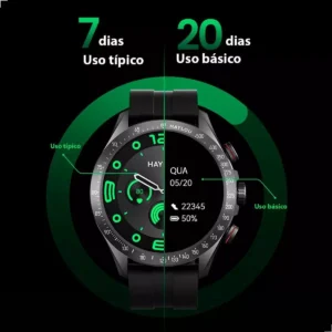 Smartwatch Haylou Solar Pro Amoled A Prova Dagua - Preto - Imagem 4