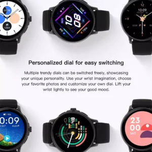 Smartwatch Peje ZW08 A Prova D'água Amoled Pulseira Extra - Imagem 5