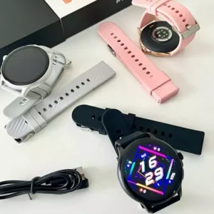 Smartwatch Peje ZW08 A Prova D'água Amoled Pulseira Extra - Imagem 9