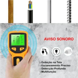 Detector de Metais 5 em 1 Bomvink Para Fios e Madeira - Imagem 8