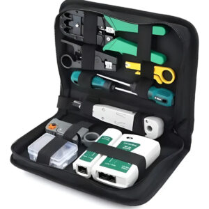 Kit Ferramentas Rede Informática Testador DE CABO Lan ALICATE Crimpar Rj45 DECAPADOR - Imagem 3
