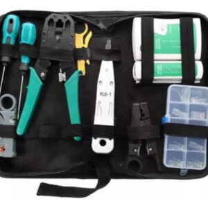 Kit Ferramentas Rede Informática Testador DE CABO Lan ALICATE Crimpar Rj45 DECAPADOR - Imagem 7