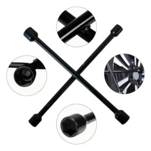 Chave De Roda Cruz Profissional Universal 17x19x21x23 Mm 17 19 21 23 - Imagem 3